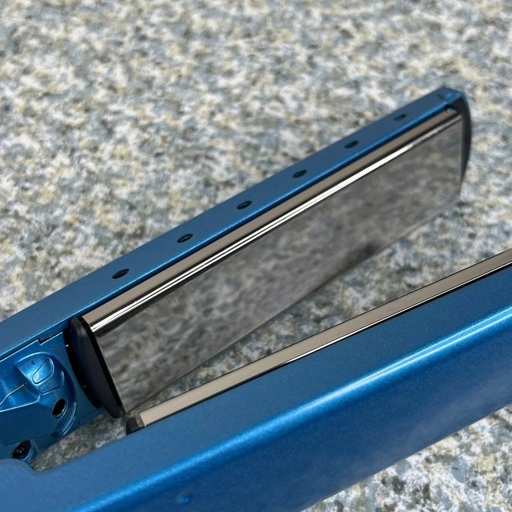 BaBylissPRO Hair Straightener Nano Titanium Flat Iron Blue 1